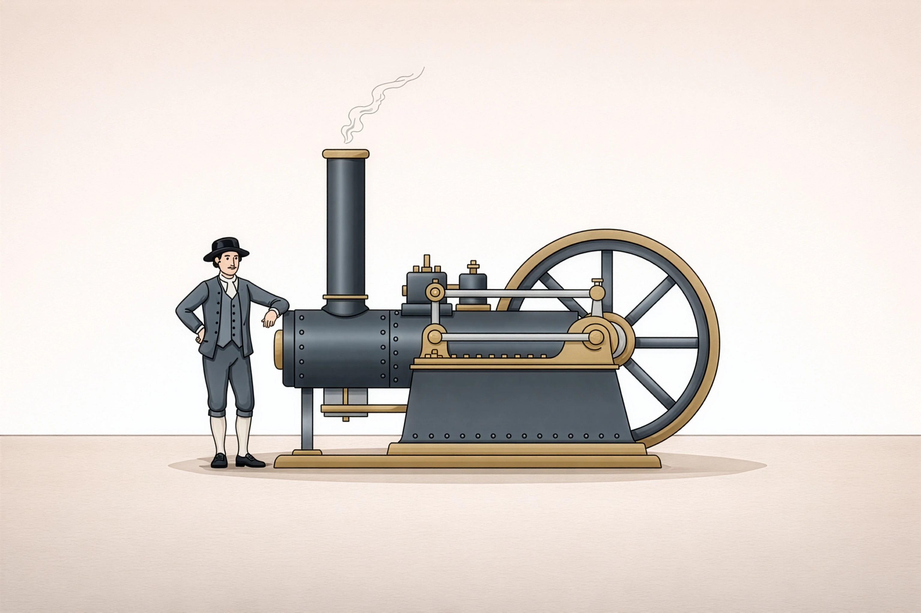 1769 – Der Beginn der Industrialisierung